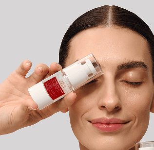 Антивозрастной пептидный крем для глаз с кофеином